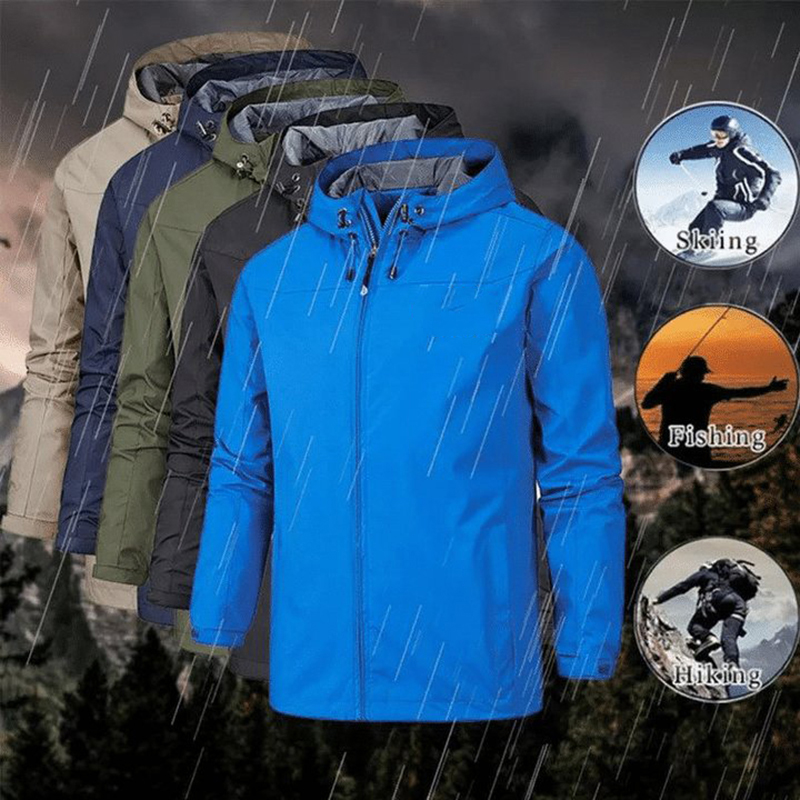 Camping Cooking Windbreak - Unisex wiatroszczelna wodoodporna kurtka 2023 nowa