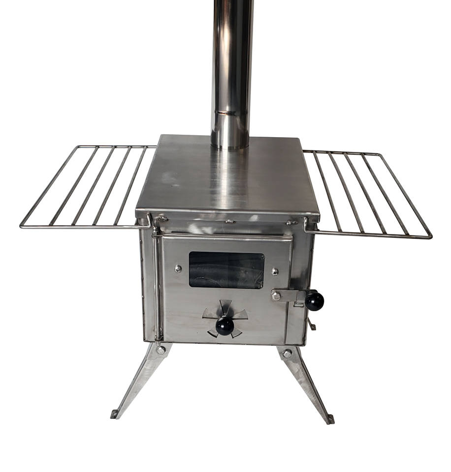 Camping Cooking Fire Stove - Mały piecyk kempingowy z kominem do