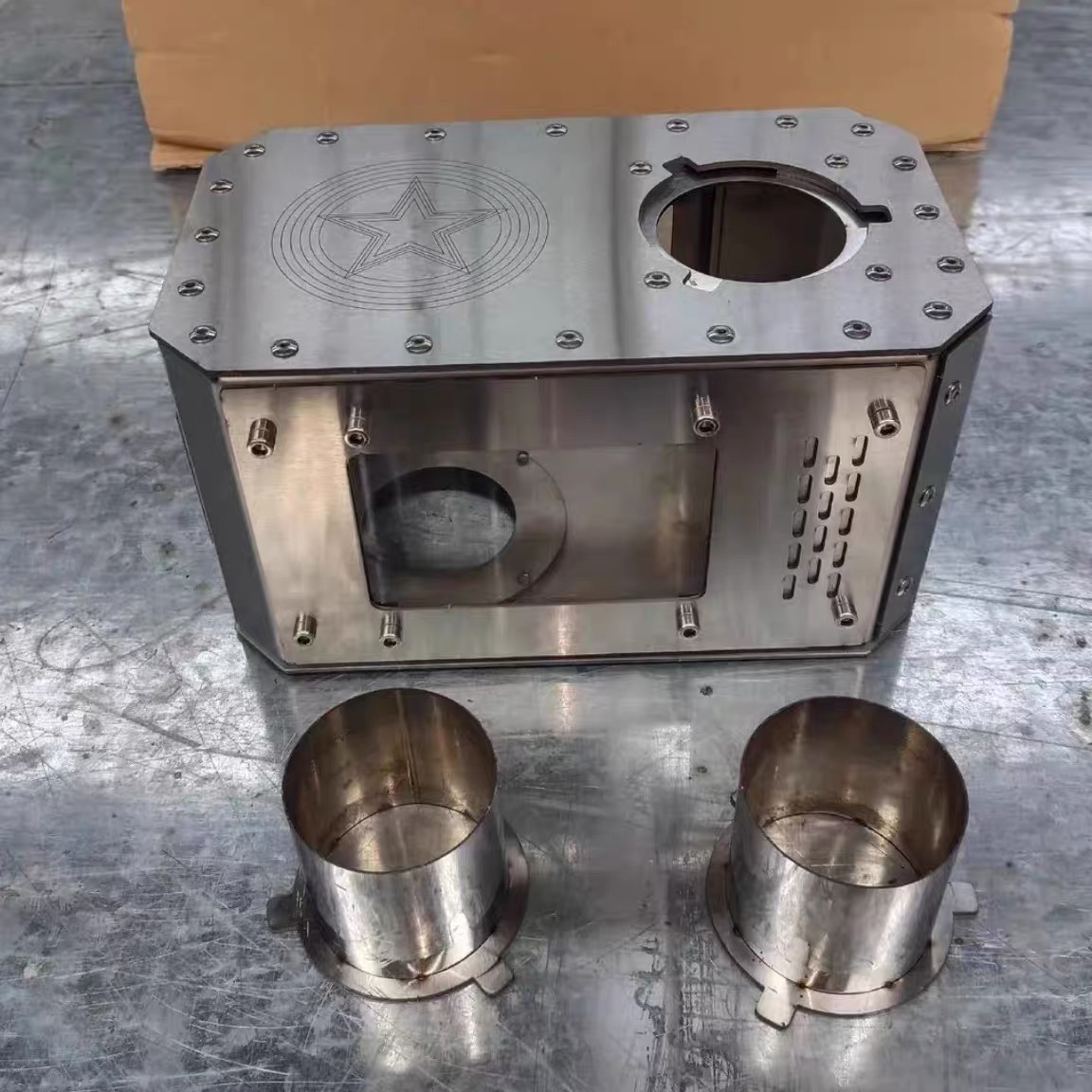 Camping Cooking Fire Stove - Palnik na drewno na kempingu, zapobiegający