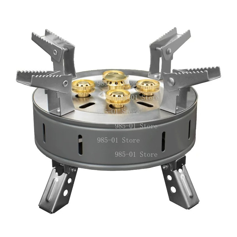 Camping Cooking Fire Stove - Przenośna, wiatroodporna kuchenka gazowa, piec gazowy