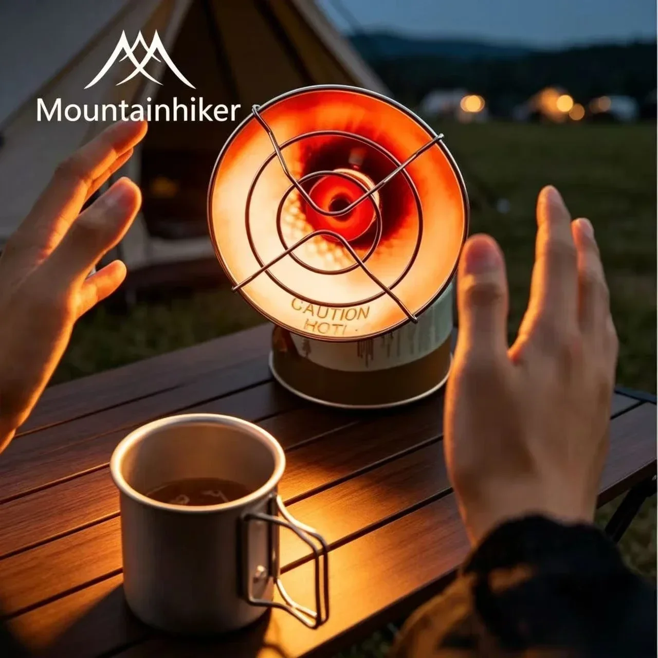 Camping Cooking Heater - MOUNTAINHIKER Przenośny Mini Kuchenka Gazowa na