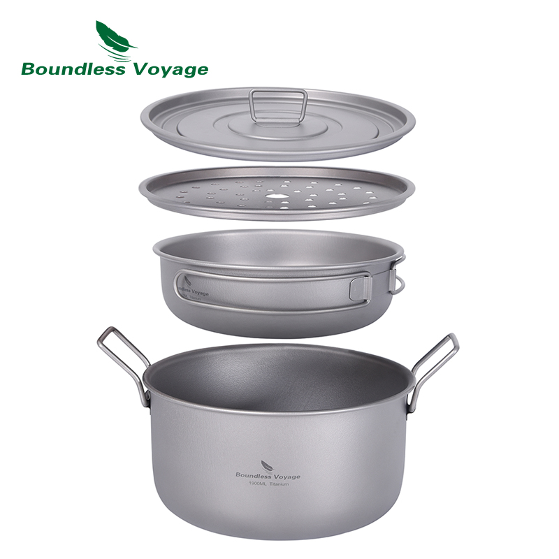 Camping Cooking Roll - Boundless Voyage Camping garnek do gotowania