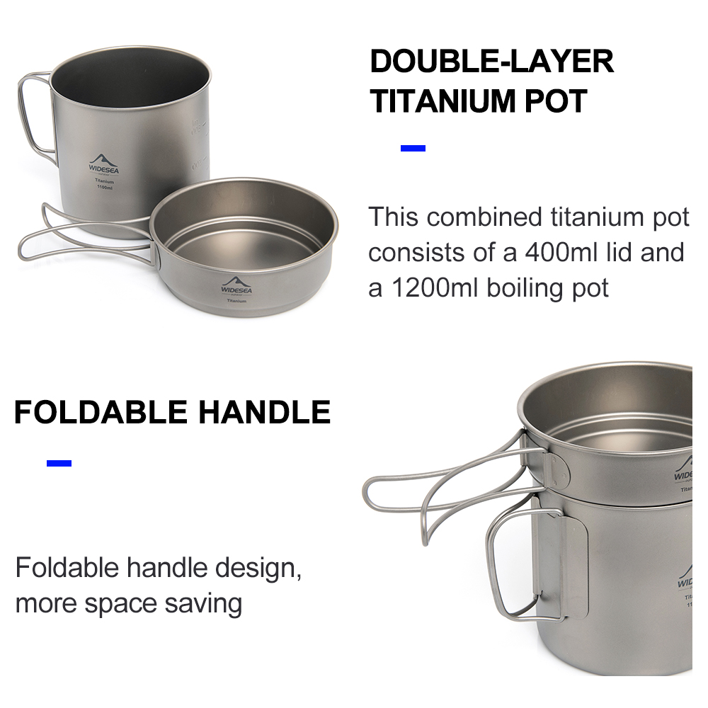 Widesea Ultralekki Tytanowy Ga – Camping Cooking System recenzja i cena