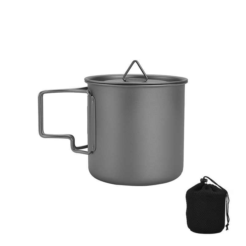 Tytanowy kubek turystyczny ze  – Camping Cooking Roll recenzja i cena