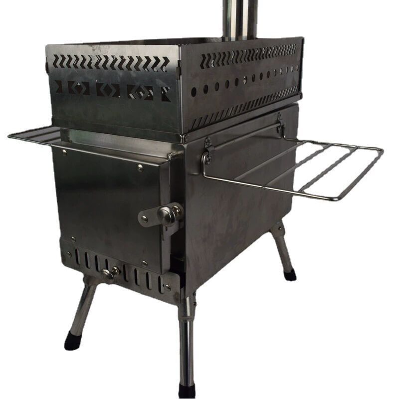 Składana kuchenka na drewno ze – Camping Cooking Fire Stove recenzja i cena