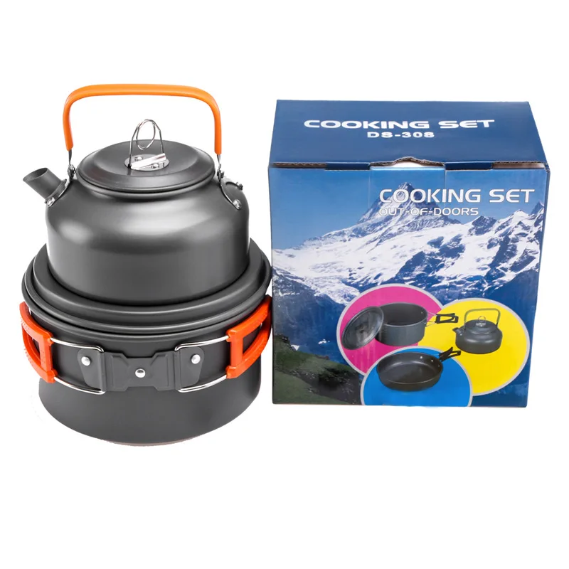 Zestaw naczyń kempingowych Zes – Camping Cooking Pots And Pans recenzja i cena