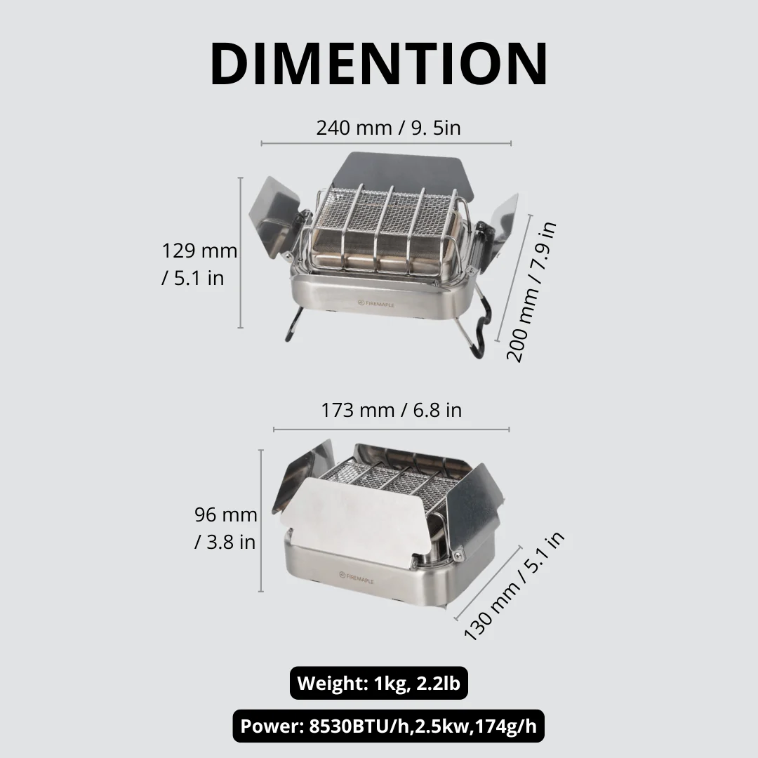 Fire-Maple Sunflower X gazowa  – Camping Cooking Heater recenzja i cena