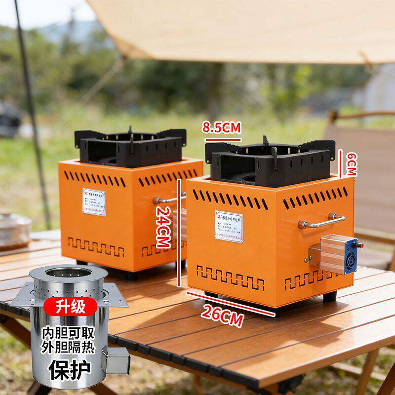 Piec gazowalny na drewno, pogr – Camping Cooking Fire Stove recenzja i cena