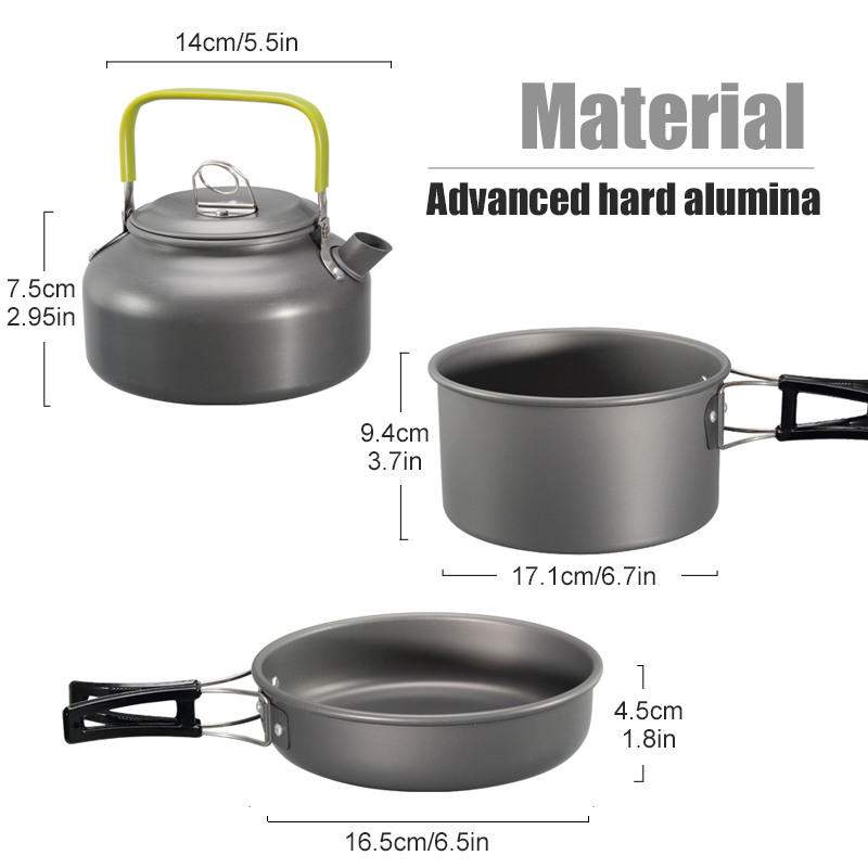 WESTTUNE Zestaw naczyń kemping – Camping Cooking Roll recenzja i cena