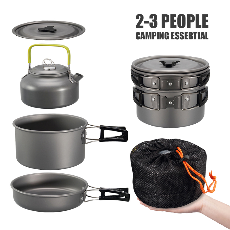 WESTTUNE Zestaw naczyń kemping – Camping Cooking Roll recenzja i cena