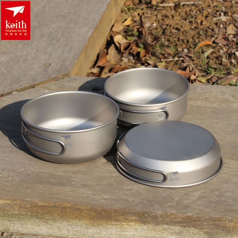 Keith 3PCS Titanium Cookware P – Camping Cooking Roll recenzja i cena
