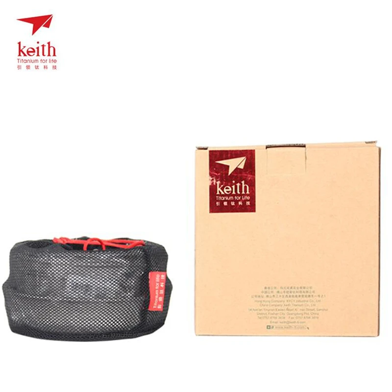 Keith 3PCS Titanium Cookware P – Camping Cooking Roll recenzja i cena