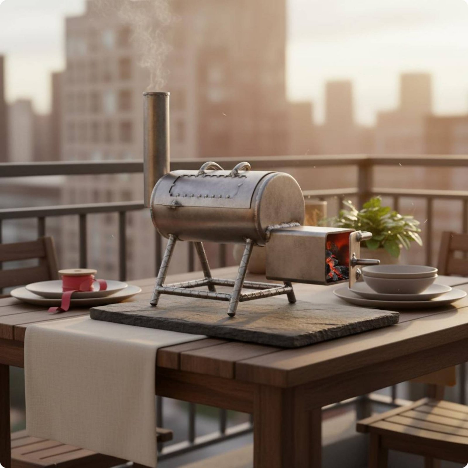 Mini Grill - pomysł na prezent – Camping Cooking Gifts recenzja i cena