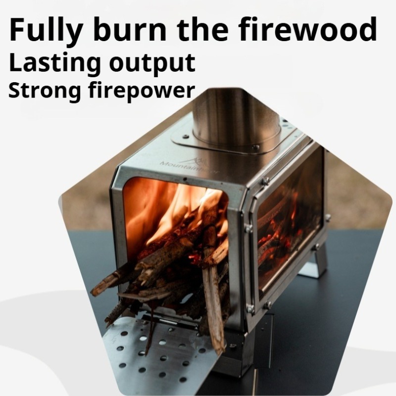 Kuchenka na drewno ze stali ni – Camping Cooking In Forest recenzja i cena
