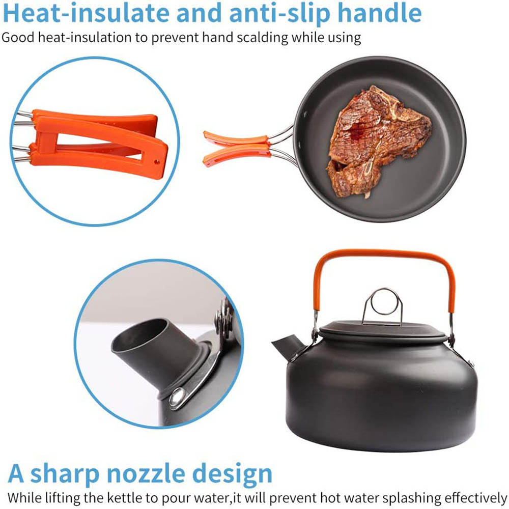 1 sztuk/1 zestaw zestaw naczyń – Camping Cooking Roll recenzja i cena