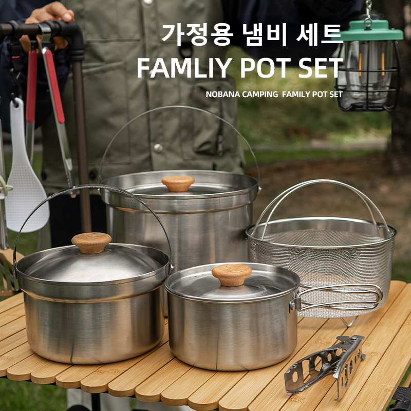 NOBANA najnowszy zestaw garnkó – Camping Cooking Roll recenzja i cena