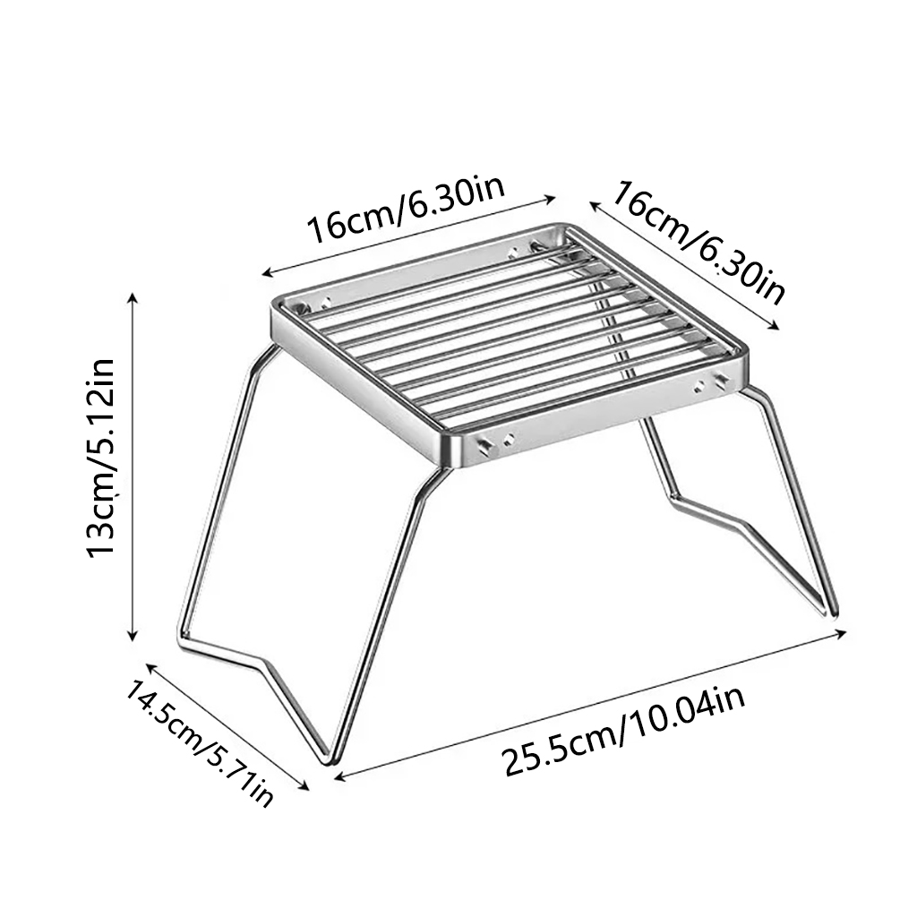 SSUNTAK Składany Stojak na Gri – Camping Cooking Fire Stove recenzja i cena
