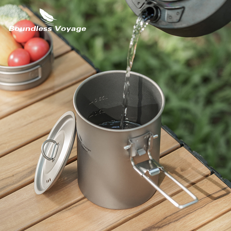 Boundless Voyage 900ml Titaniu – Camping Cooking System recenzja i cena