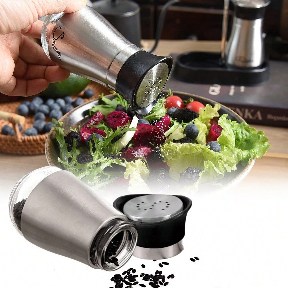 1 sól/młynek do pieprzu 4 uncj – Camping Cooking Gifts recenzja i cena