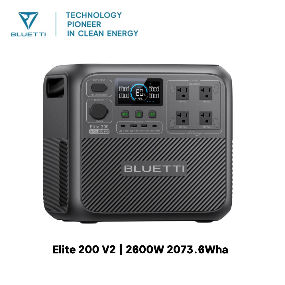 【Renew】BLUETTI Elite 200 V2 Pr – Camping Cooking Heater recenzja i cena