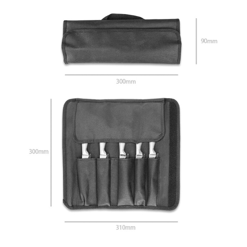 Torba na noże z tkaniny Oxford – Camping Cooking Roll recenzja i cena