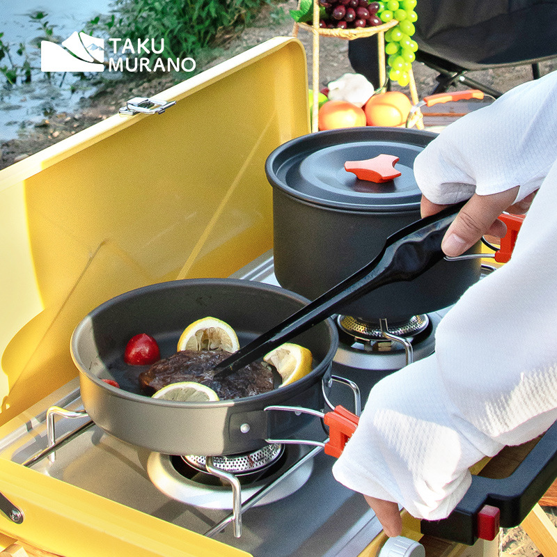 Zestaw naczyń kempingowych do  – Camping Cooking Roll recenzja i cena