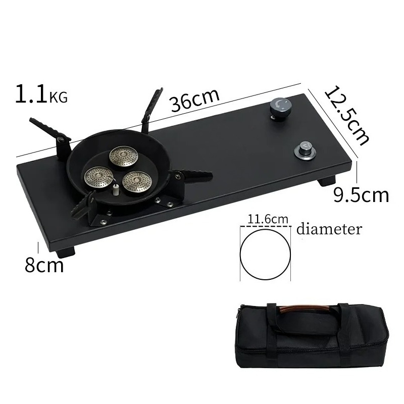 Kuchenka gazowa 0.5 jednostki  – Camping Cooking Fire Stove recenzja i cena
