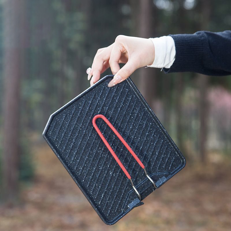 Patelnia do grillowania na kem – Camping Cooking Heater recenzja i cena