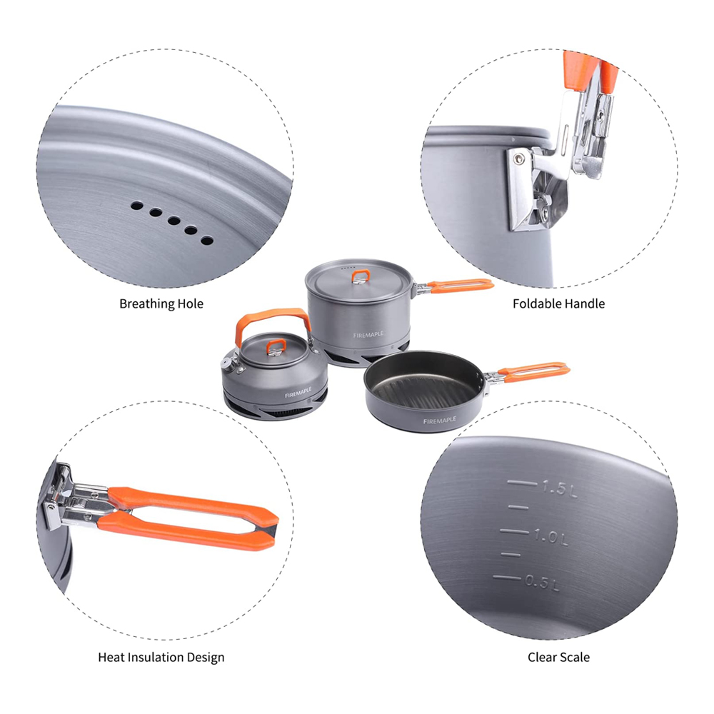 Fire Maple garnków Camping pie – Camping Cooking Roll recenzja i cena
