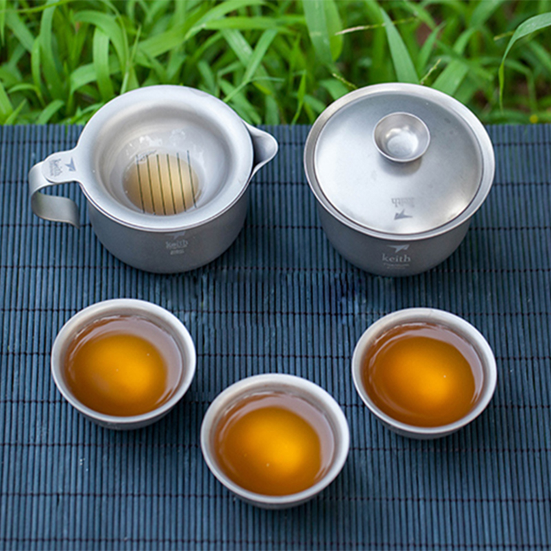Keith tytanowy zestaw do herba – Camping Cooking Set With Kettle recenzja i cena