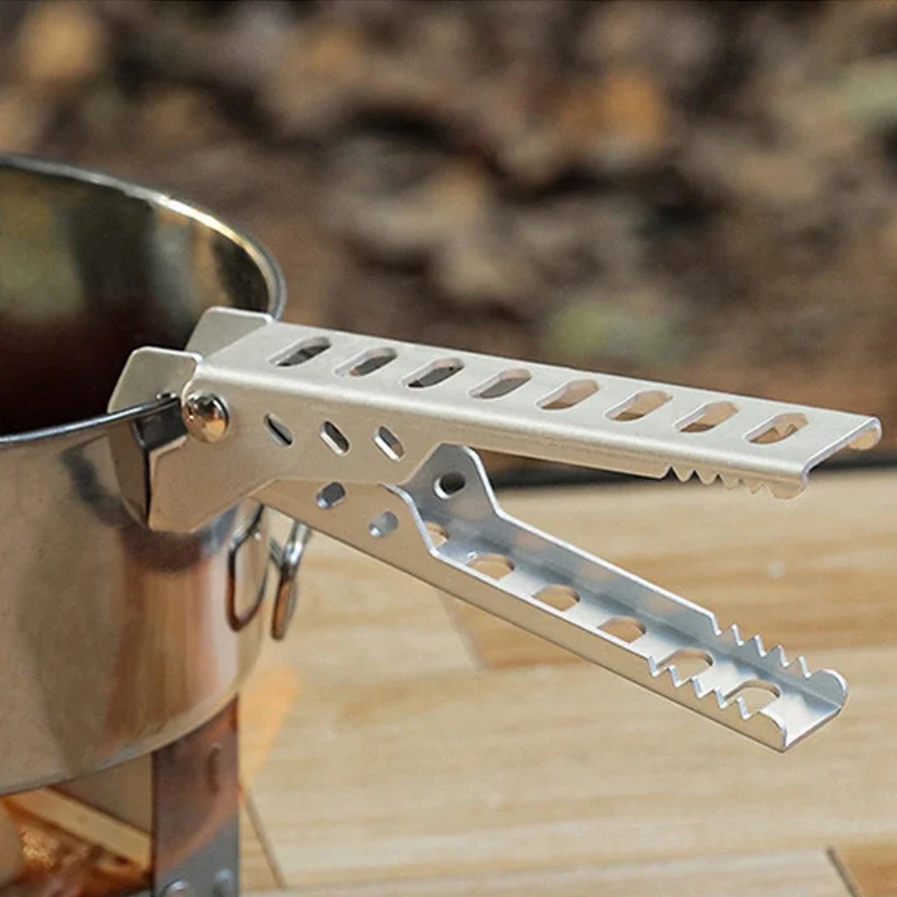 Aluminiowy klips do miski ze s – Camping Cooking Pots And Pans recenzja i cena