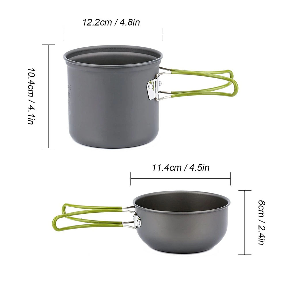 Zestaw naczyń kempingowych z k – Camping Cooking Roll recenzja i cena