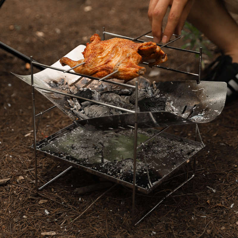 Kuchenka kempingowa opalana dr – Camping Cooking Fire Stove recenzja i cena