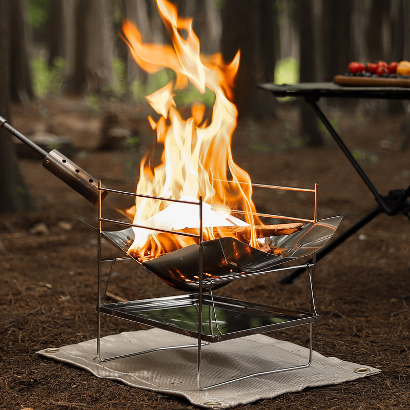 Kuchenka kempingowa opalana dr – Camping Cooking Fire Stove recenzja i cena